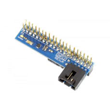 I2C Shield for Raspberry Pi 3 & Pi2 with Inward Facing I2C Port